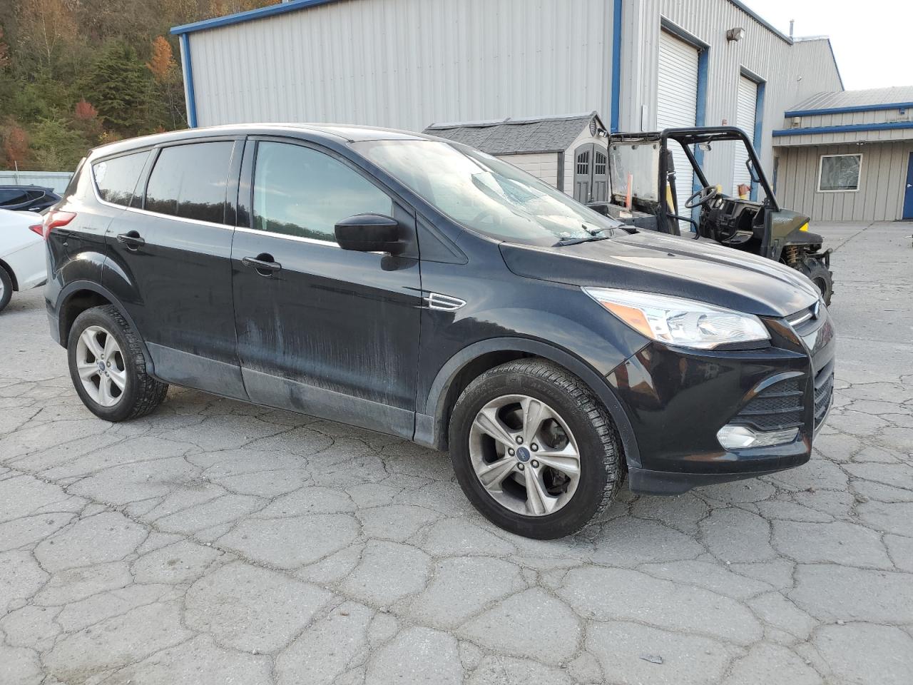 2015 Ford Escape VIN 1FMCU9GX8FUB35510 Copart auction photo, front end / side damage thumbnail 4