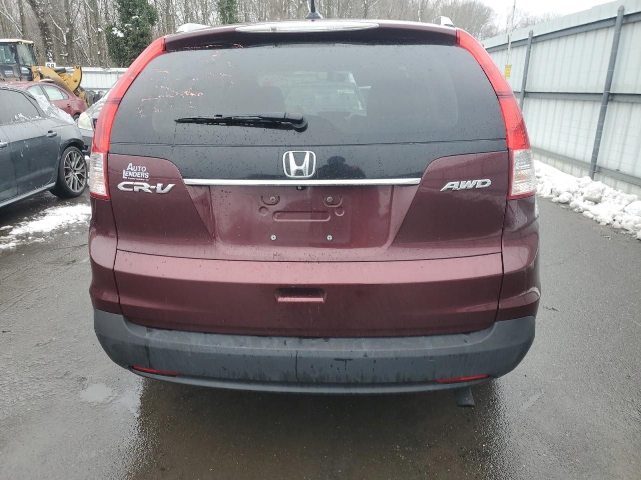 2014 Honda CR-V VIN 5J6RM4H73EL038617 Copart auction photo, front end damage thumbnail 6