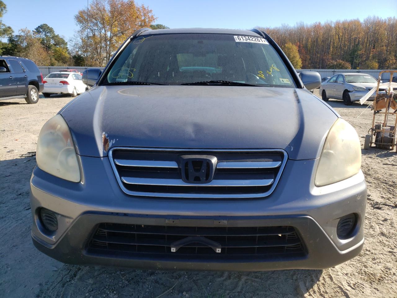 2006 Honda CR-V VIN SHSRD78976U401541 Copart auction photo, vandalism damage thumbnail 9