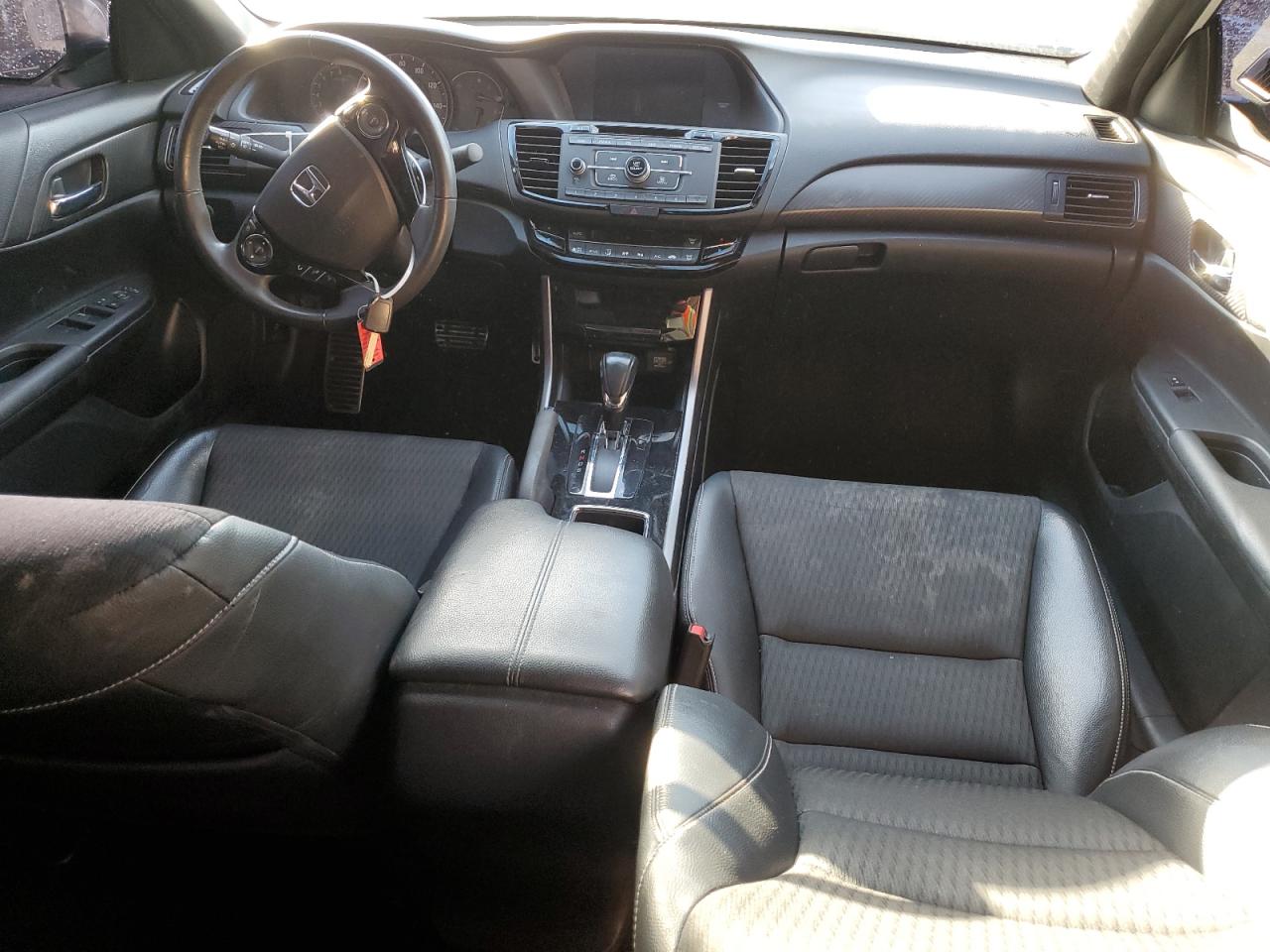 2017 Honda Accord VIN 1HGCR2F55HA024853 Copart auction photo, front end damage thumbnail 8