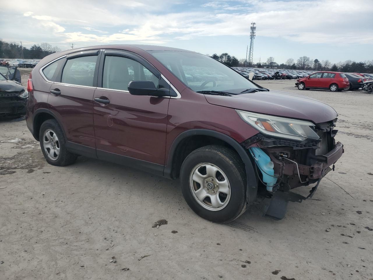 2015 Honda CR-V VIN 2HKRM4H38FH610323 Copart auction photo, front end / minor dent/scratches damage thumbnail 4