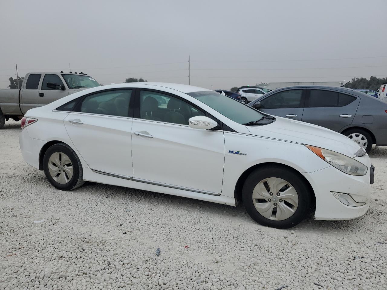 2015 Hyundai Sonata VIN KMHEC4A41FA139641 Copart auction photo, mechanical damage thumbnail 4