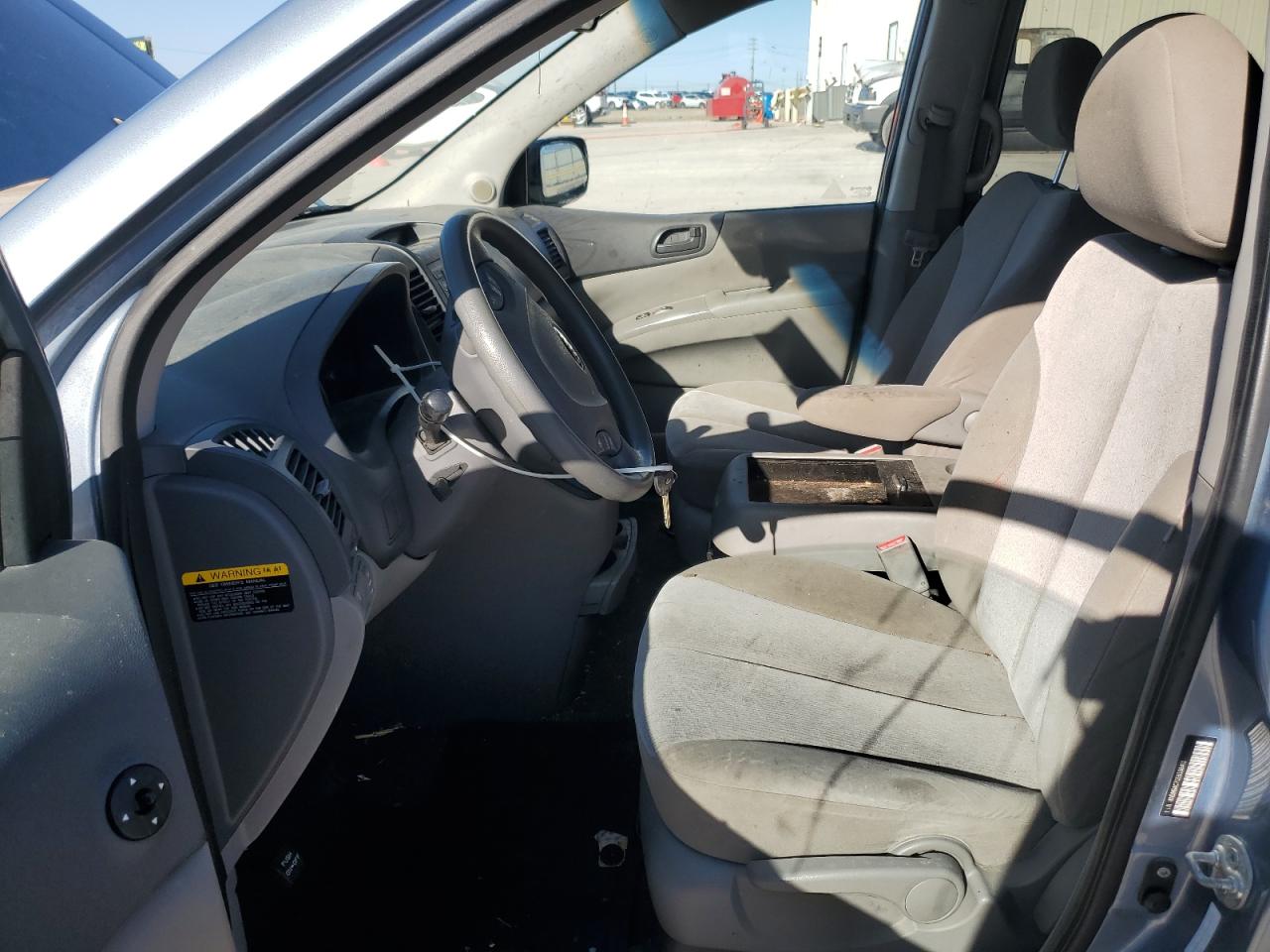2014 KIA Sedona VIN KNDMG4C70E6538411 Copart auction photo, rear end / mechanical damage thumbnail 7