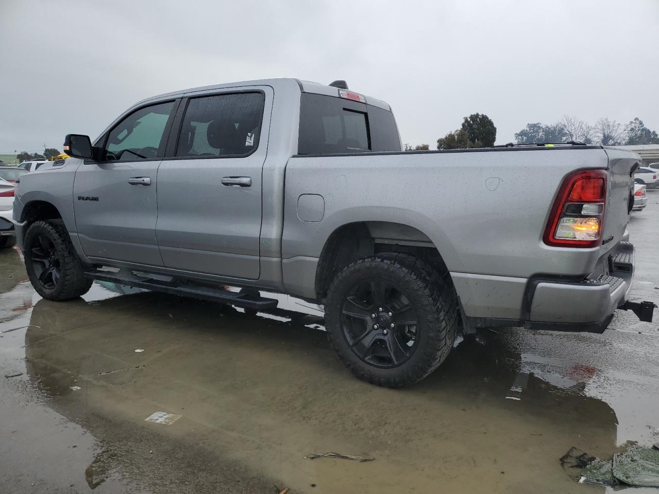 2021 RAM 1500 VIN 1C6SRFFT4MN576595 Copart auction photo, vandalism damage thumbnail 2