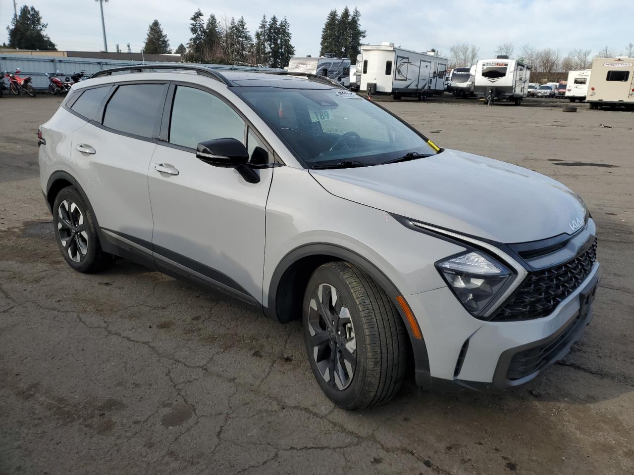2023 KIA Sportage VIN 5XYK6CAF1PG001349 Copart auction photo, all over / rear end damage thumbnail 4