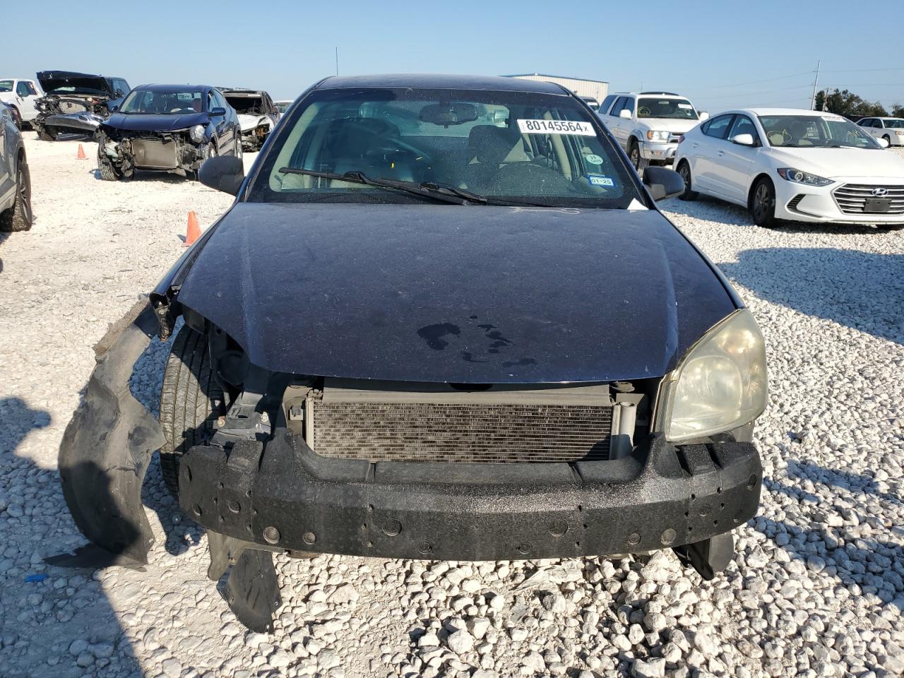 2009 Chevrolet Cobalt VIN 1G1AS58HX97150202 Copart auction photo, front end / hail damage thumbnail 5