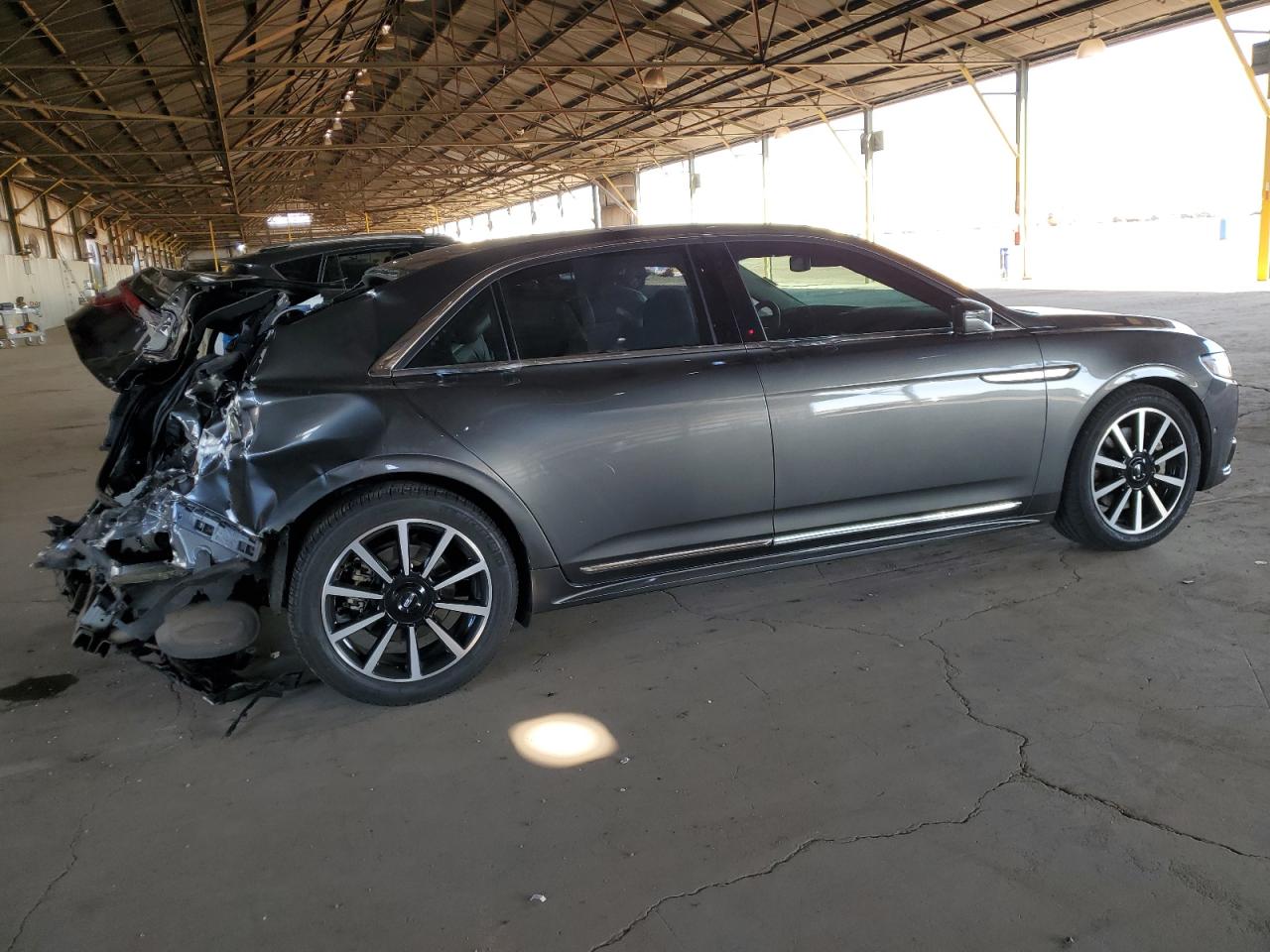 2017 Lincoln Continental VIN 1LN6L9NC3H5623972 Copart auction photo, all over damage thumbnail 3