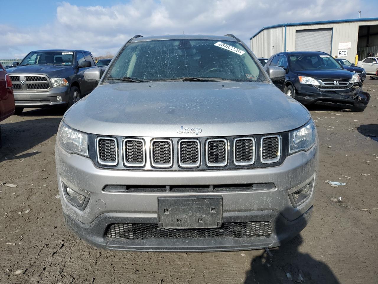 2020 Jeep Compass VIN 3C4NJDBB3LT217655 Copart auction photo, rear end damage thumbnail 5
