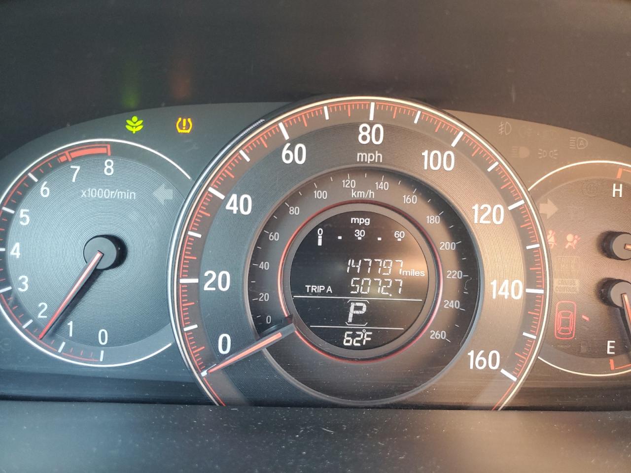 2016 Honda Accord VIN 1HGCR2F56GA126032 Copart auction photo, side damage thumbnail 9