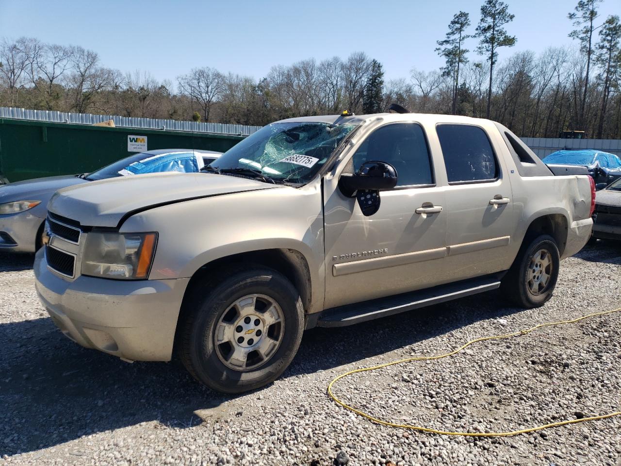 2007 Chevrolet Avalanche VIN 3GNEC12077G146862 - Copart auction photo