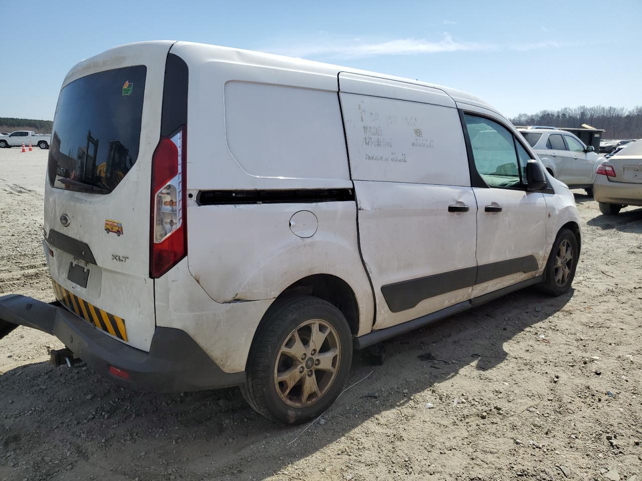 2015 Ford Transit VIN NM0LE7F71F1182920 Copart auction photo, front end / rear end damage thumbnail 3
