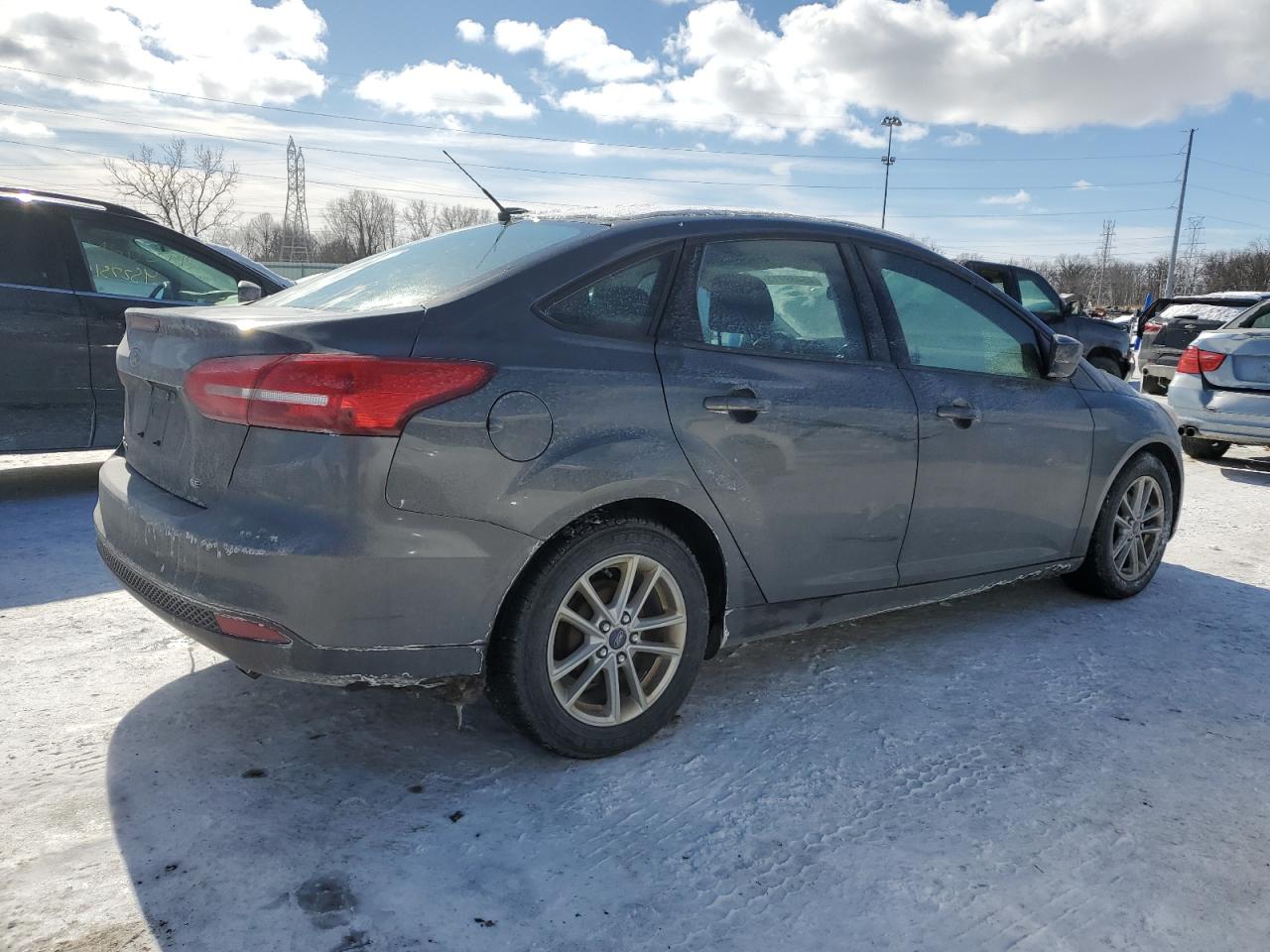 2018 Ford Focus VIN 1FADP3F26JL324244 Copart auction photo, front end damage thumbnail 3