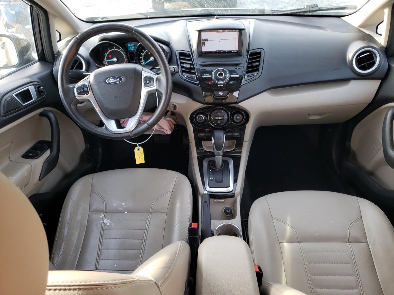 2014 Ford Fiesta VIN 3FADP4FJ5EM176850 Copart auction photo, front end / minor dent/scratches damage thumbnail 8