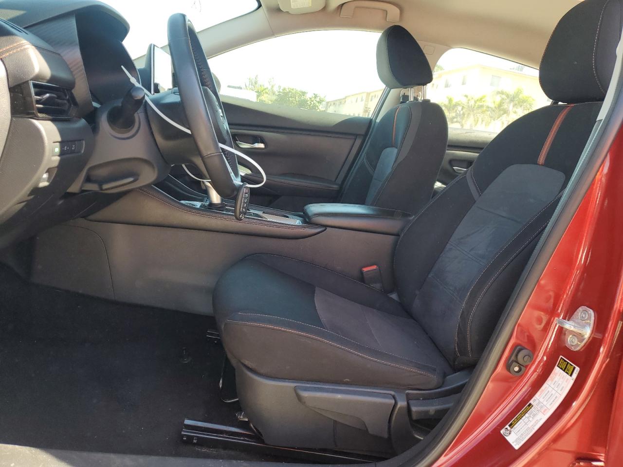 2021 Nissan Sentra VIN 3N1AB8DV5MY207582 Copart auction photo, front end damage thumbnail 7