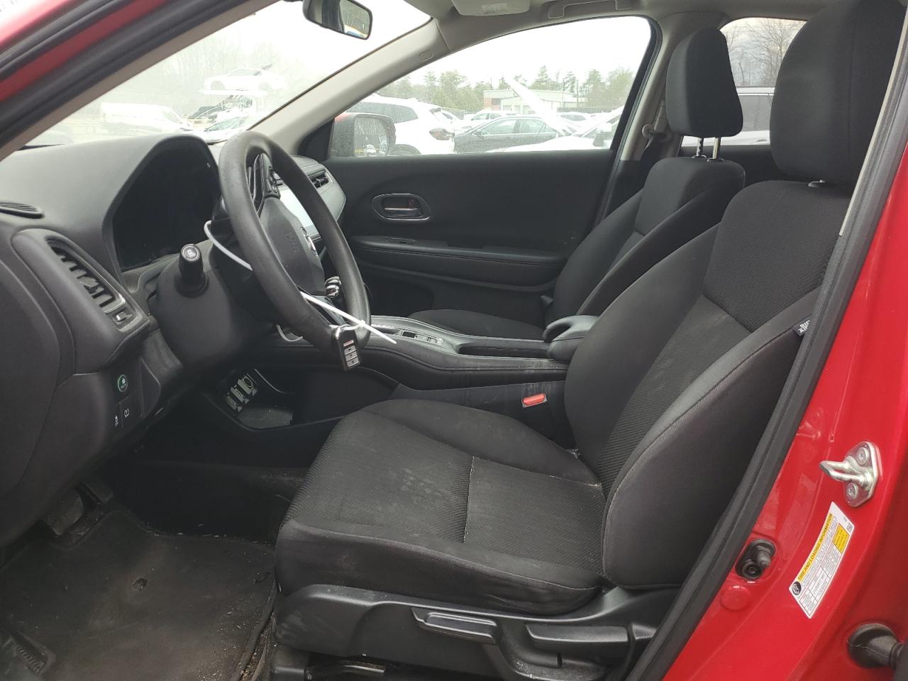 2017 Honda HR-V VIN 3CZRU6H58HM720762 Copart auction photo, minor dent/scratches damage thumbnail 7