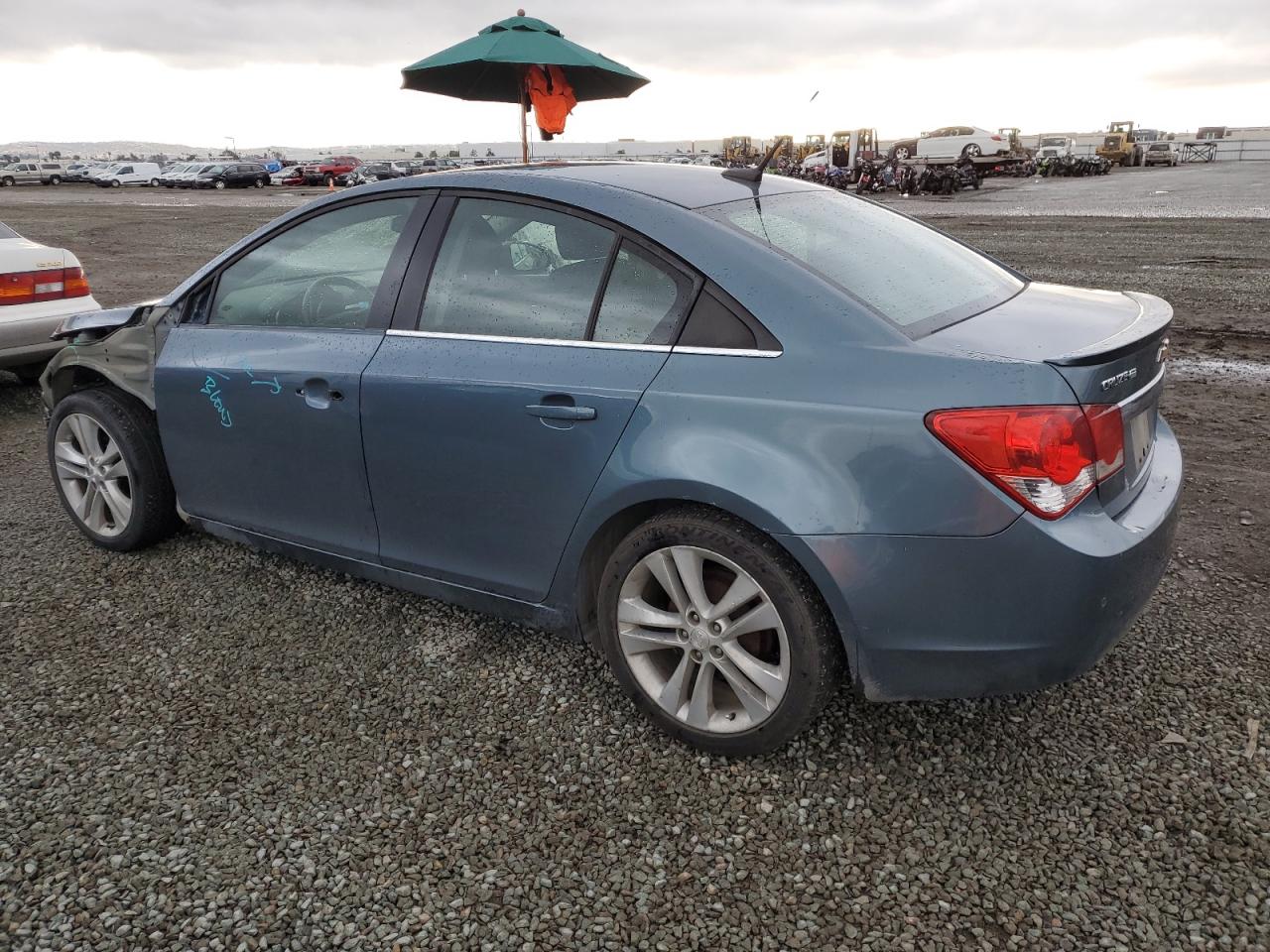 2012 Chevrolet Cruze VIN 1G1PJ5SCXC7294351 Copart auction photo, front end damage thumbnail 2