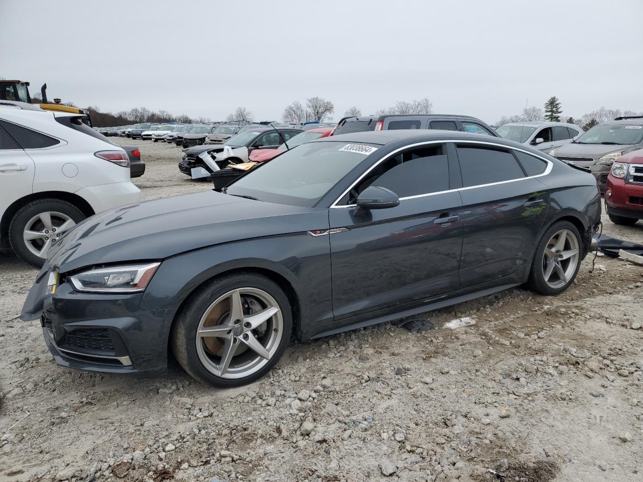 2019 Audi A5 VIN WAUENCF55KA071300