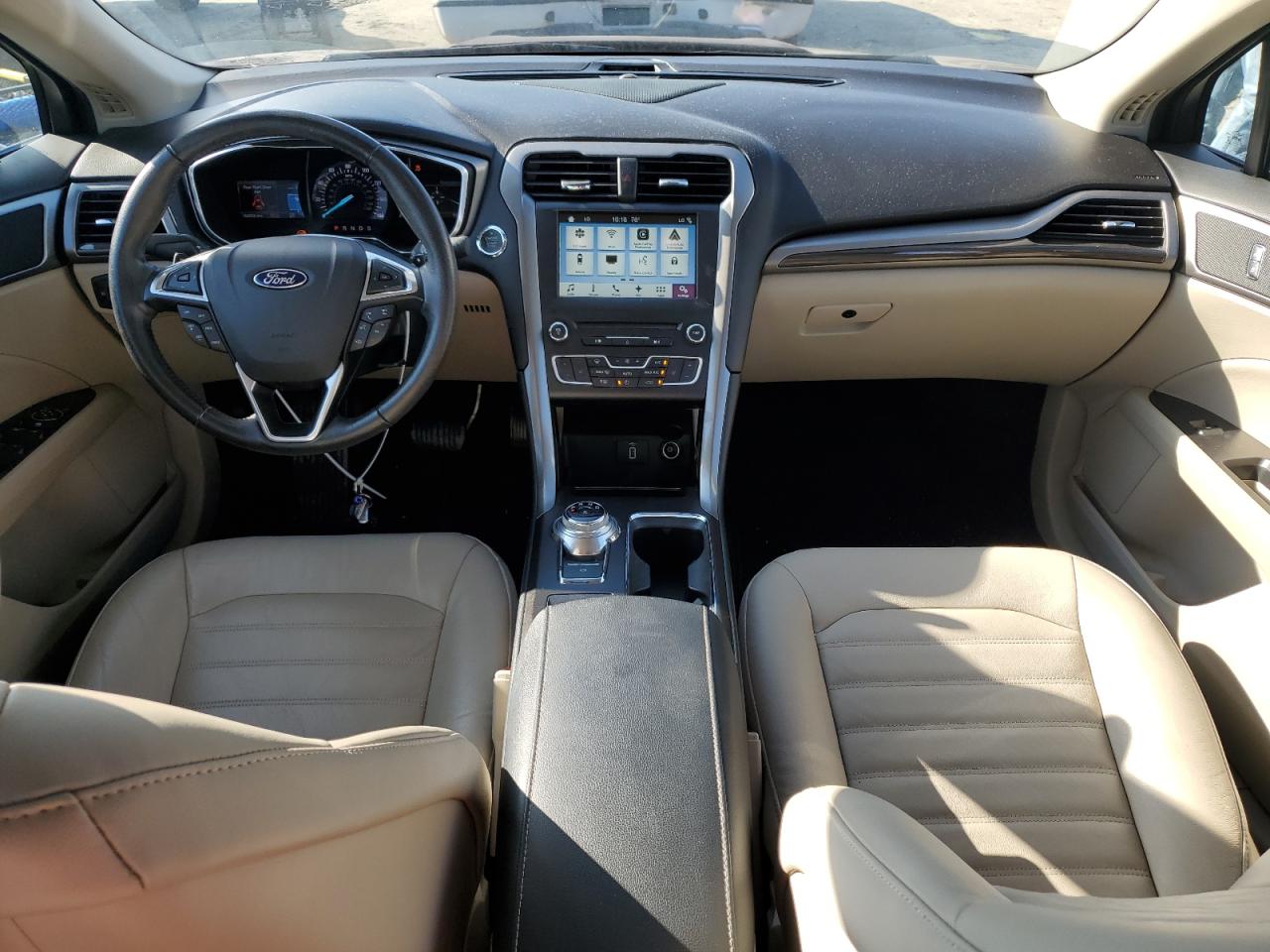 2017 Ford Fusion VIN 3FA6P0HD6HR309339 Copart auction photo, front end / side damage thumbnail 8