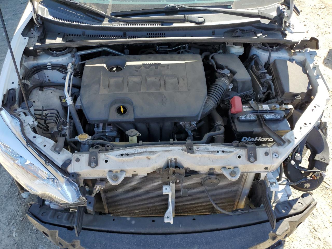 2014 Toyota Corolla VIN 2T1BURHE5EC210768 Copart auction photo, front end damage thumbnail 11