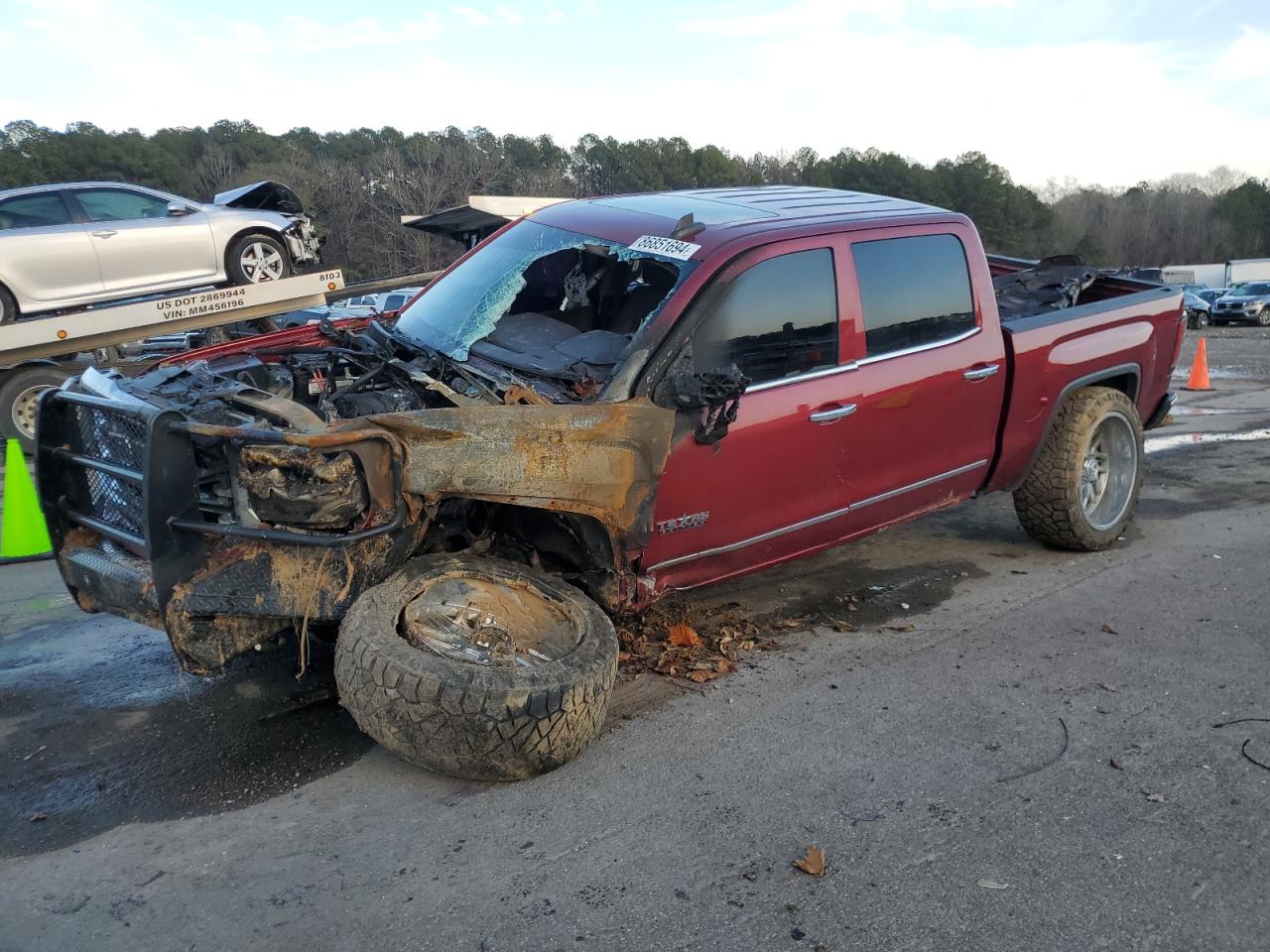 2018 GMC Sierra VIN 3GTU2NEC7JG167707