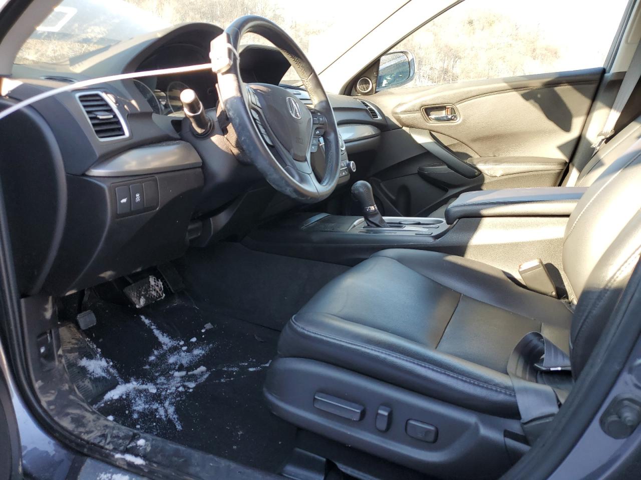 2018 Acura RDX VIN 5J8TB4H51JL024579 Copart auction photo, undercarriage / front end damage thumbnail 7