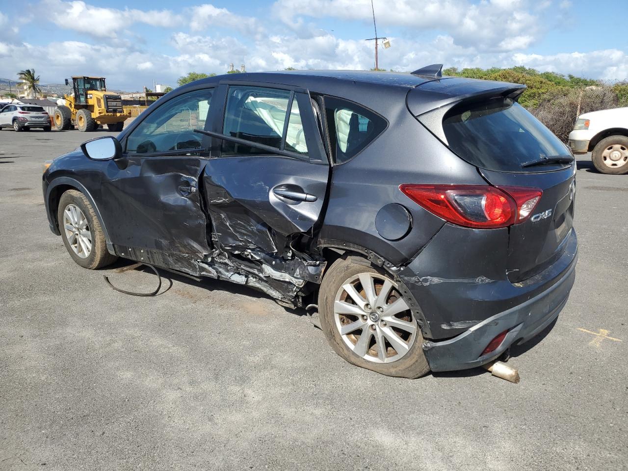 2016 Mazda CX-5 VIN JM3KE2BY3G0664111 Copart auction photo, side / mechanical damage thumbnail 2