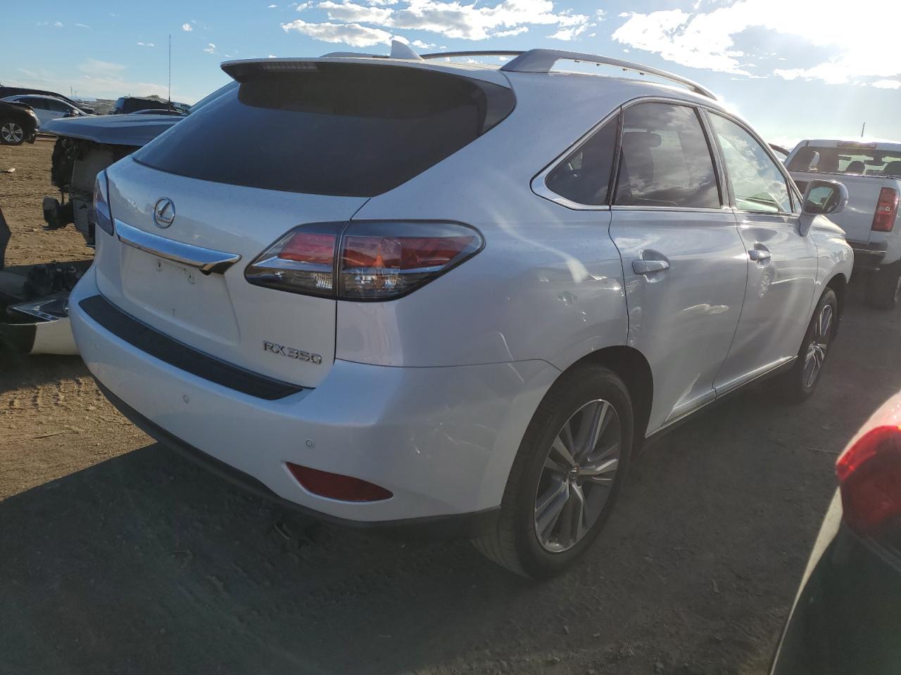 2015 Lexus RX VIN 2T2BK1BA4FC282832 Copart auction photo, front end damage thumbnail 3