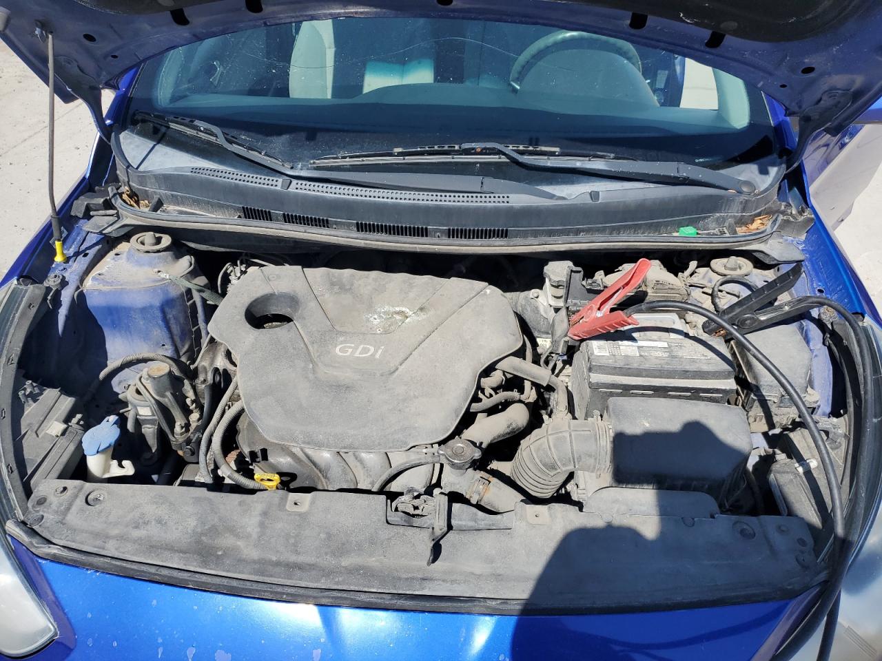 2013 Hyundai Accent VIN KMHCT4AE3DU531032 Copart auction photo, mechanical damage thumbnail 11