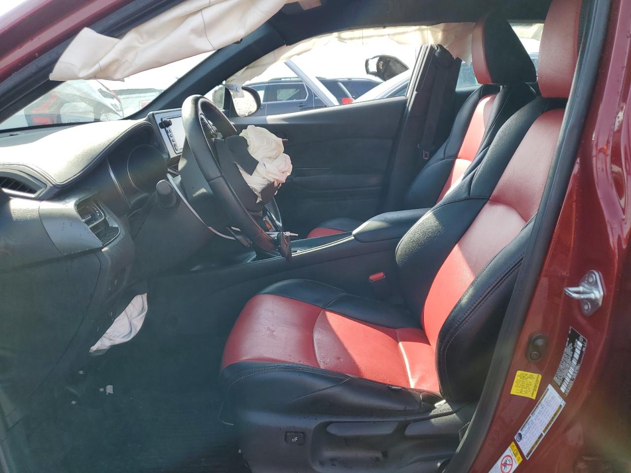 2018 Toyota C-HR VIN NMTKHMBX7JR032041 Copart auction photo, front end / mechanical damage thumbnail 7
