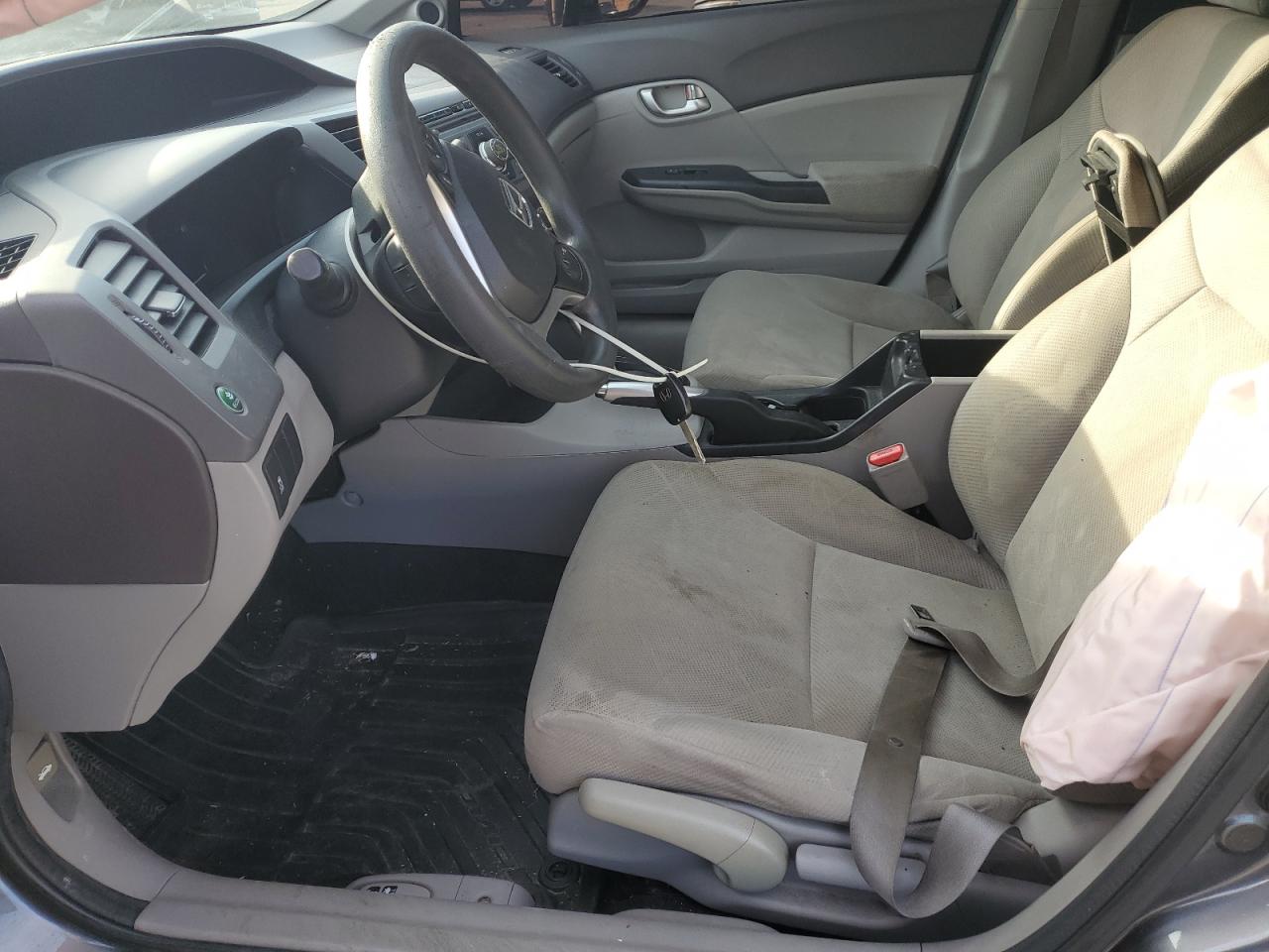 2012 Honda Civic VIN 19XFB2F87CE052413 Copart auction photo, side damage thumbnail 7