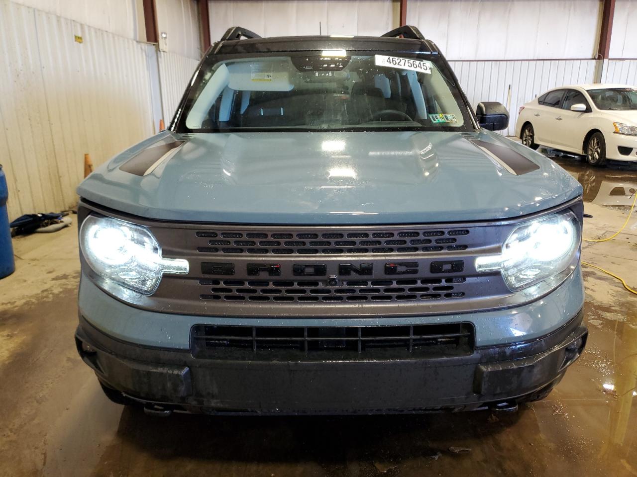 2021 Ford Bronco VIN 3FMCR9F92MRA50882 Copart auction photo, side / front end damage thumbnail 5