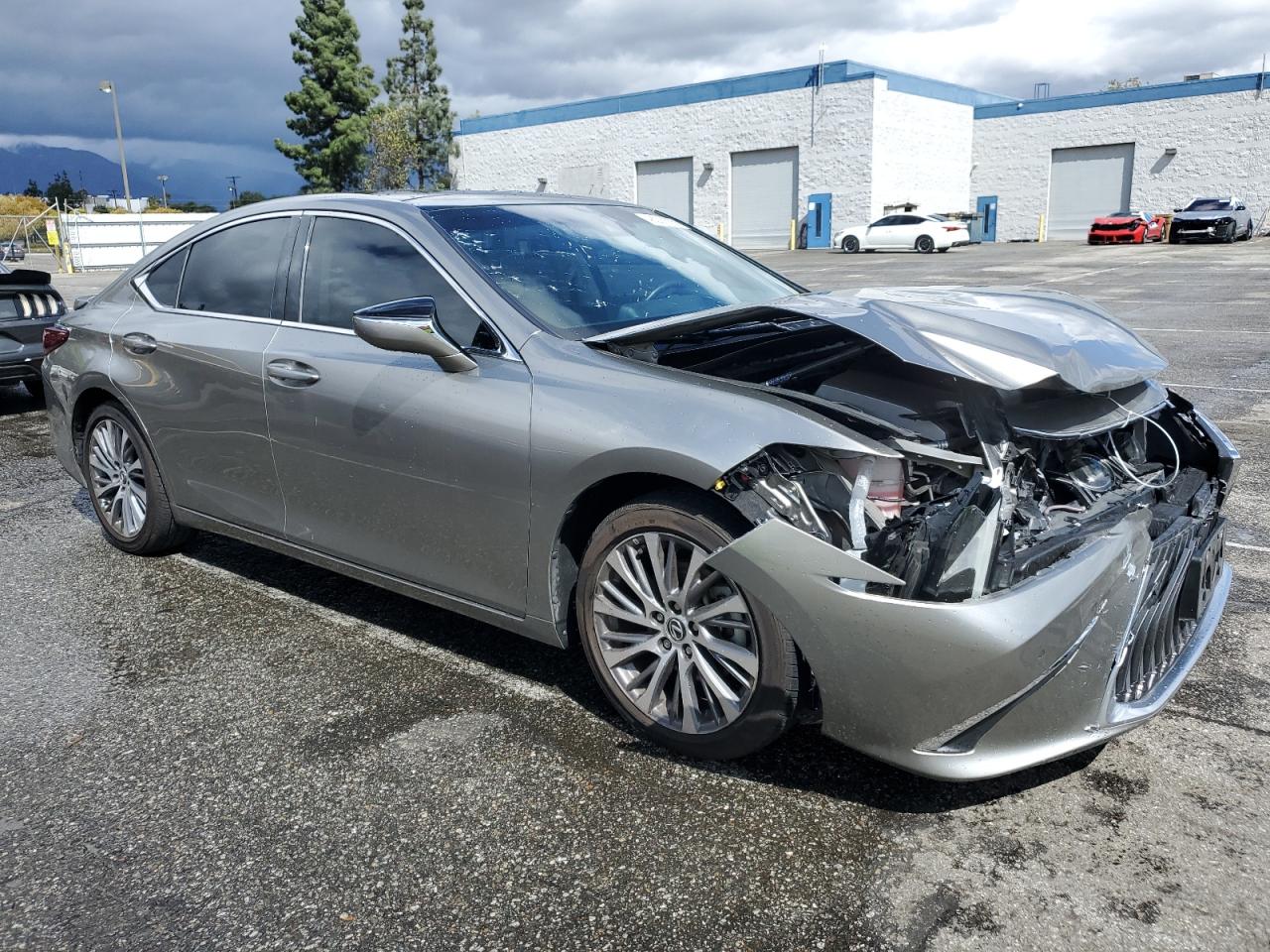 2021 Lexus ES VIN 58ADZ1B10MU107152 Copart auction photo, all over damage thumbnail 4