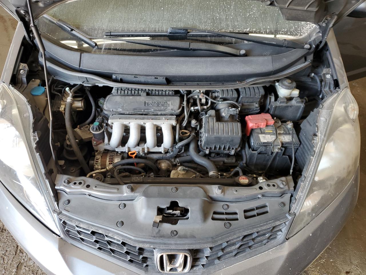 2013 Honda Fit VIN JHMGE8H58DC045270 Copart auction photo, rear end / undercarriage damage thumbnail 11
