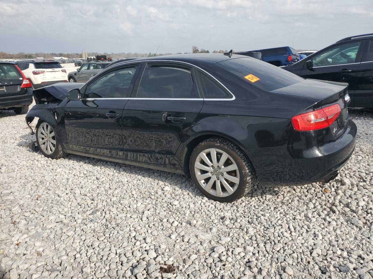 2013 Audi A4 VIN WAUAFAFLXDA044708 Copart auction photo, front end damage thumbnail 2