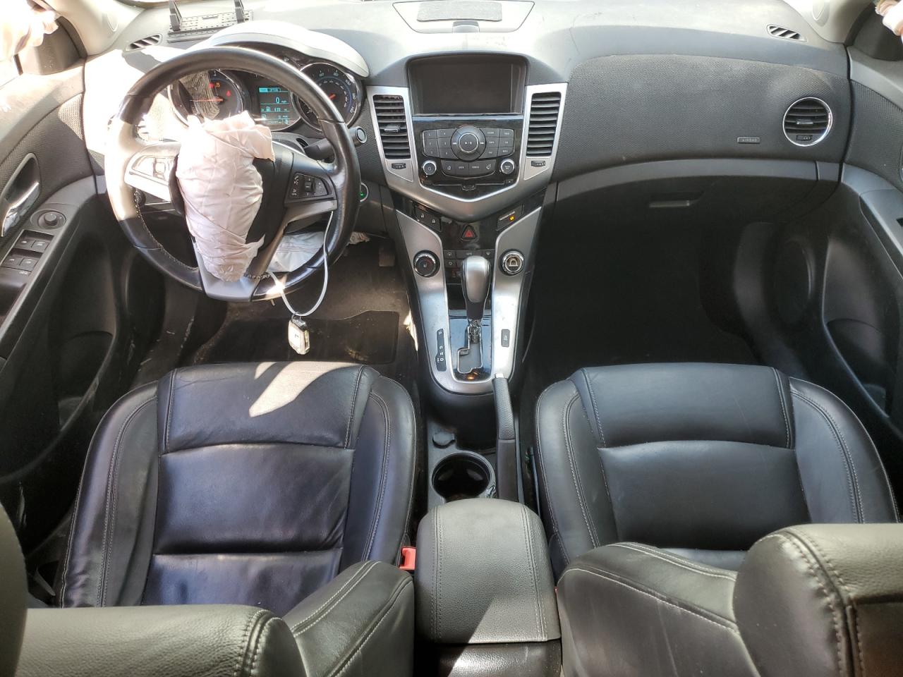 2014 Chevrolet Cruze VIN 1G1PG5SBXE7244056 Copart auction photo, front end / side damage thumbnail 8