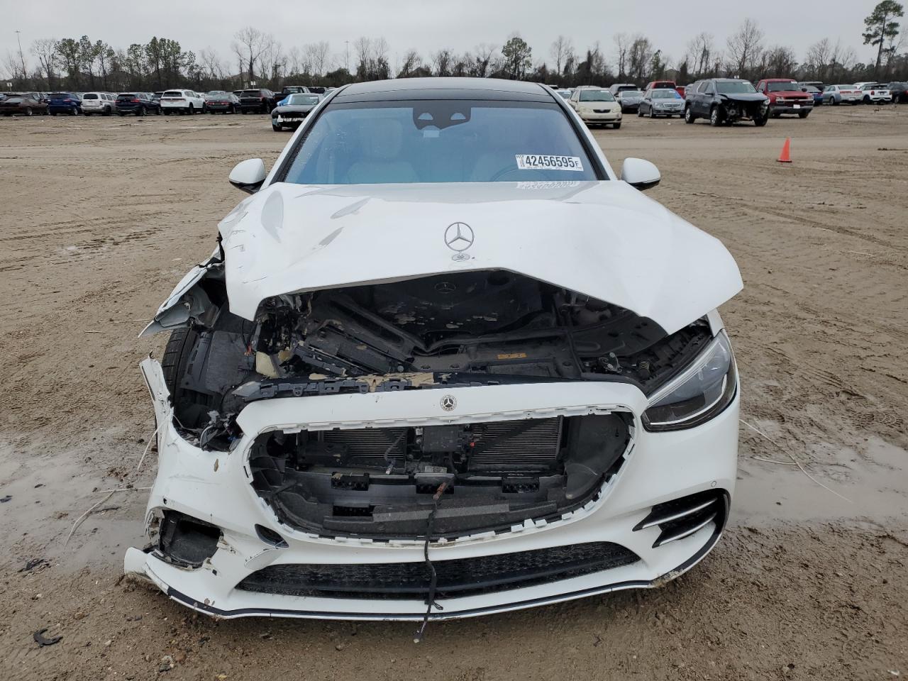 2024 Mercedes-Benz S-klasse VIN W1K6G7GB7RA274038 Copart auction photo, front end damage thumbnail 5