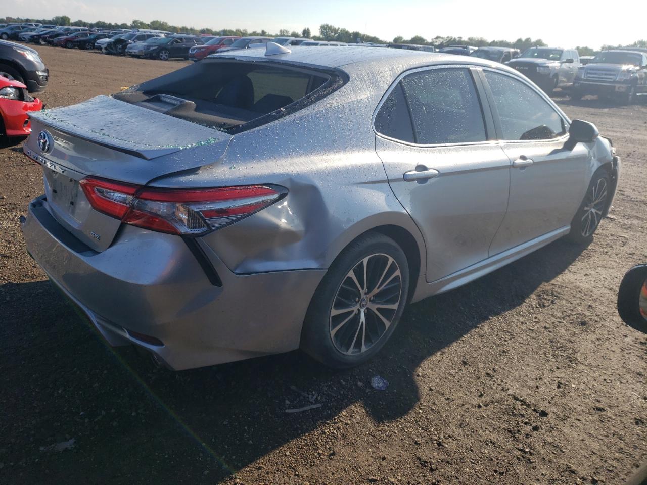 2019 Toyota Camry VIN 4T1B11HK5KU823869 Copart auction photo, all over damage thumbnail 3