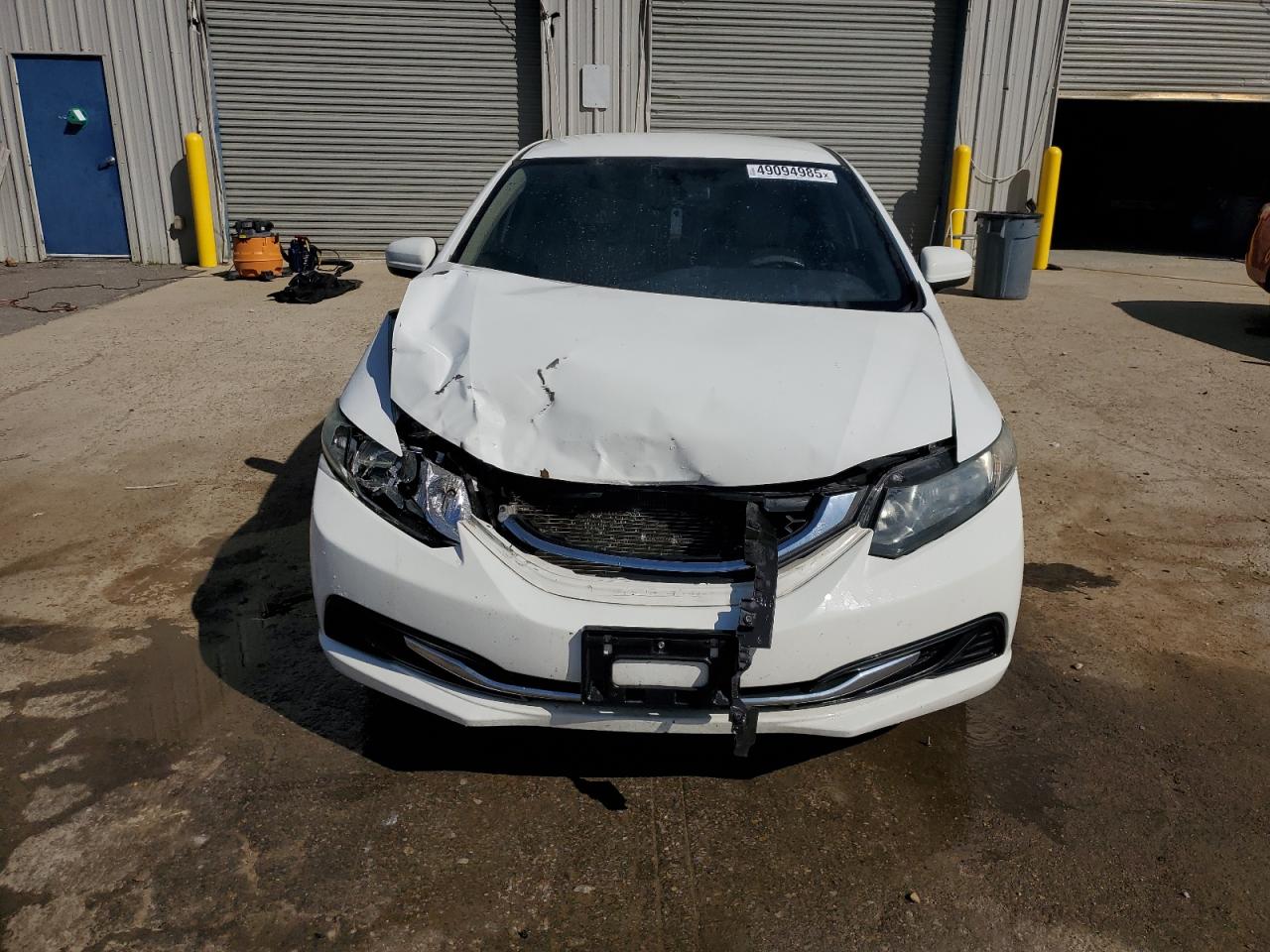 2015 Honda Civic VIN 19XFB2F51FE120604 Copart auction photo, front end / side damage thumbnail 5