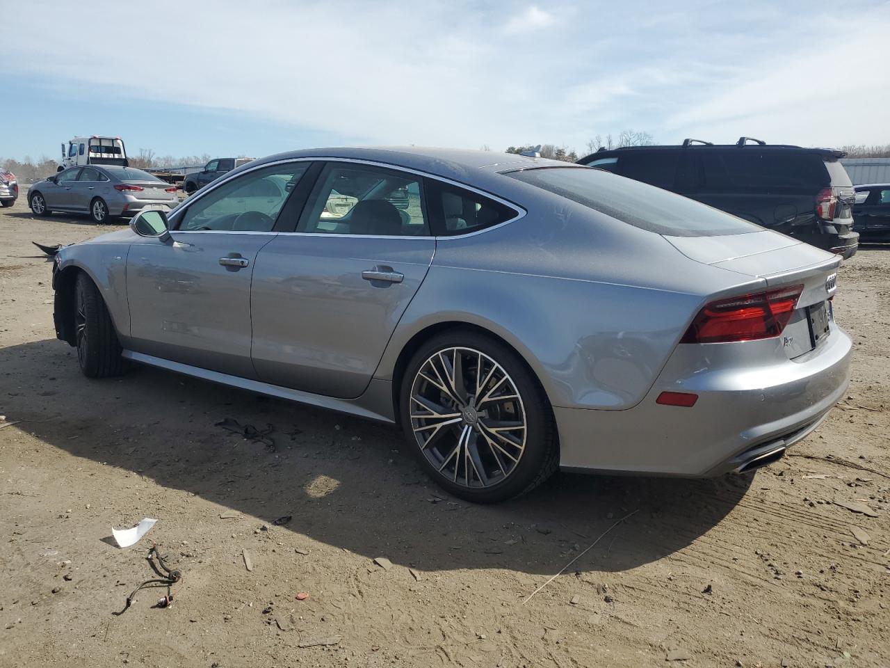 2016 Audi A7 VIN WAU2MAFC7GN082873 Copart auction photo, front end / minor dent/scratches damage thumbnail 2