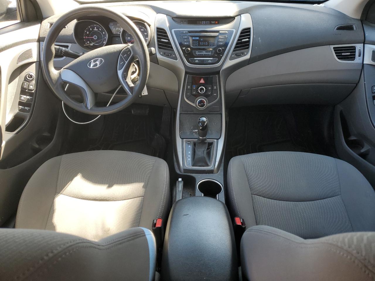 2016 Hyundai Elantra VIN 5NPDH4AE0GH715921 Copart auction photo, front end damage thumbnail 8