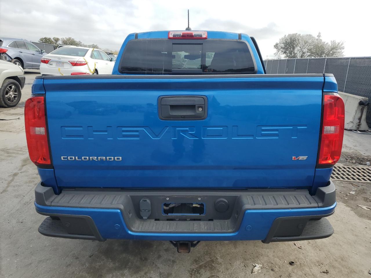 2021 Chevrolet Colorado VIN 1GCGSCEN0M1147062 Copart auction photo, side / front end damage thumbnail 6