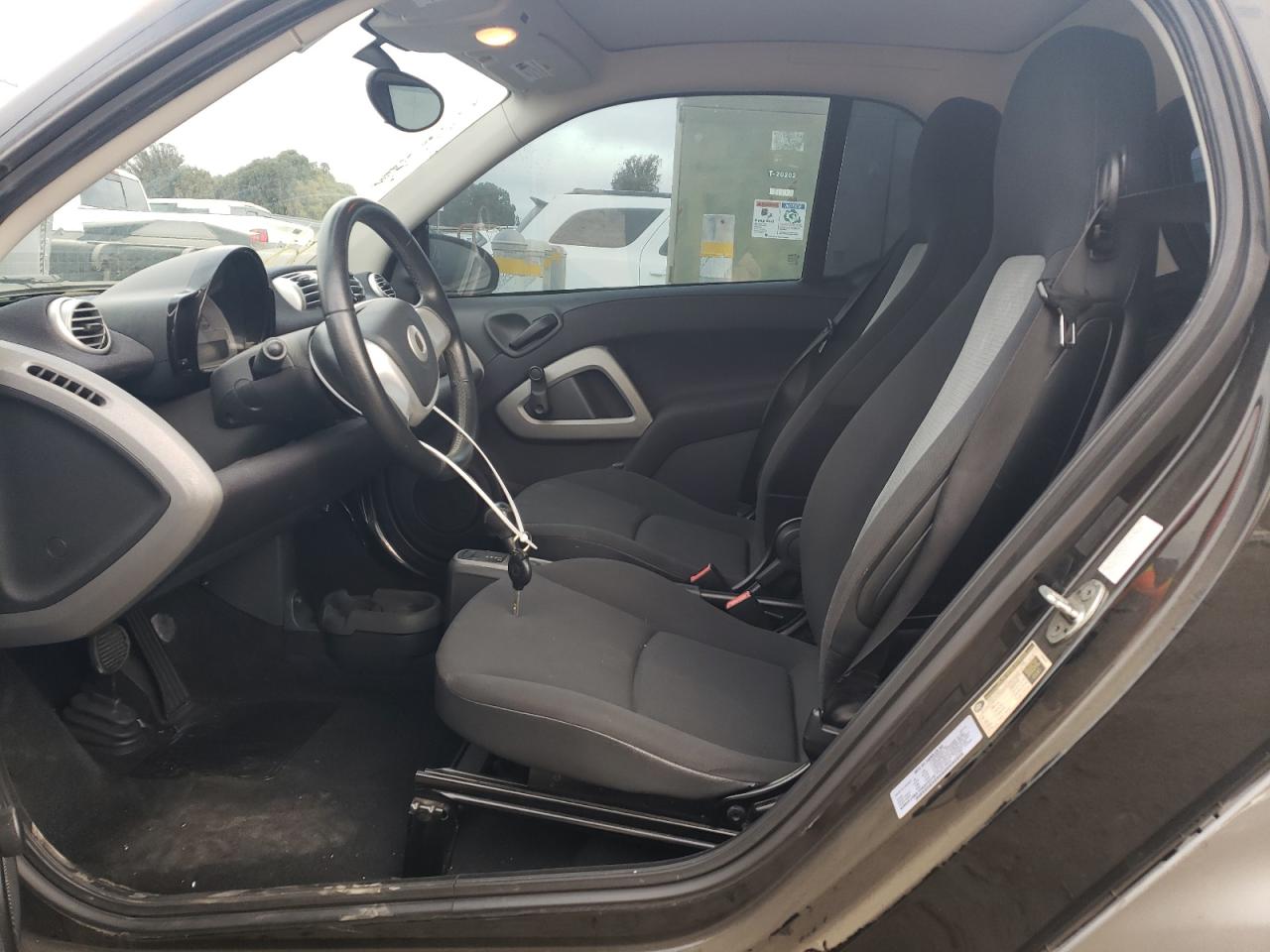 2013 Smart Fortwo VIN WMEEJ3BA1DK625318 Copart auction photo, front end damage thumbnail 7