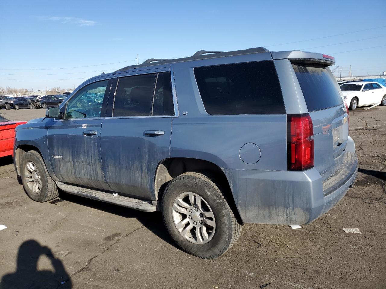 2016 Chevrolet Tahoe VIN 1GNSKBKC2GR225409 Copart auction photo, all over damage thumbnail 2