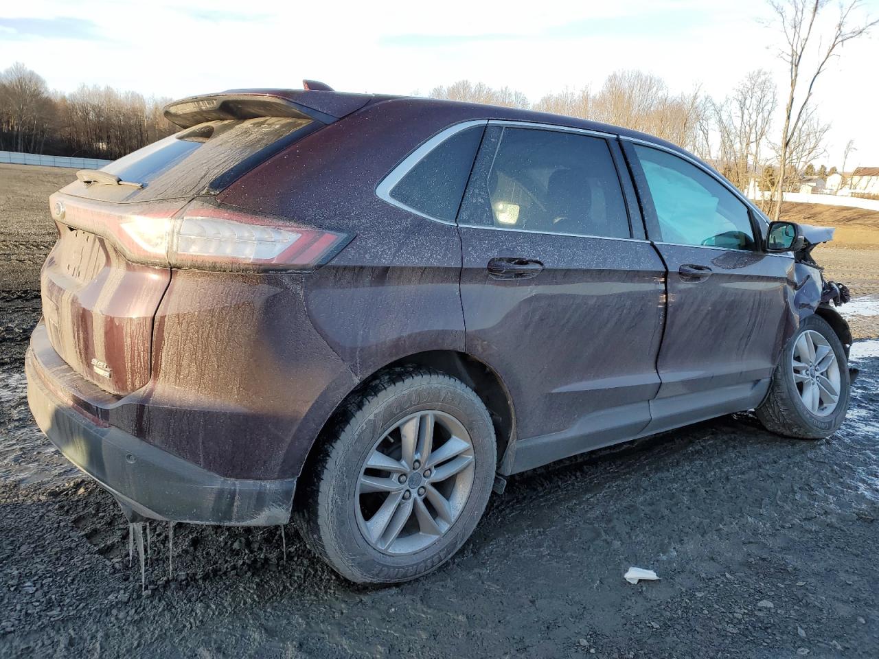 2018 Ford Edge VIN 2FMPK4J92JBB77271 Copart auction photo, front end / minor dent/scratches damage thumbnail 3