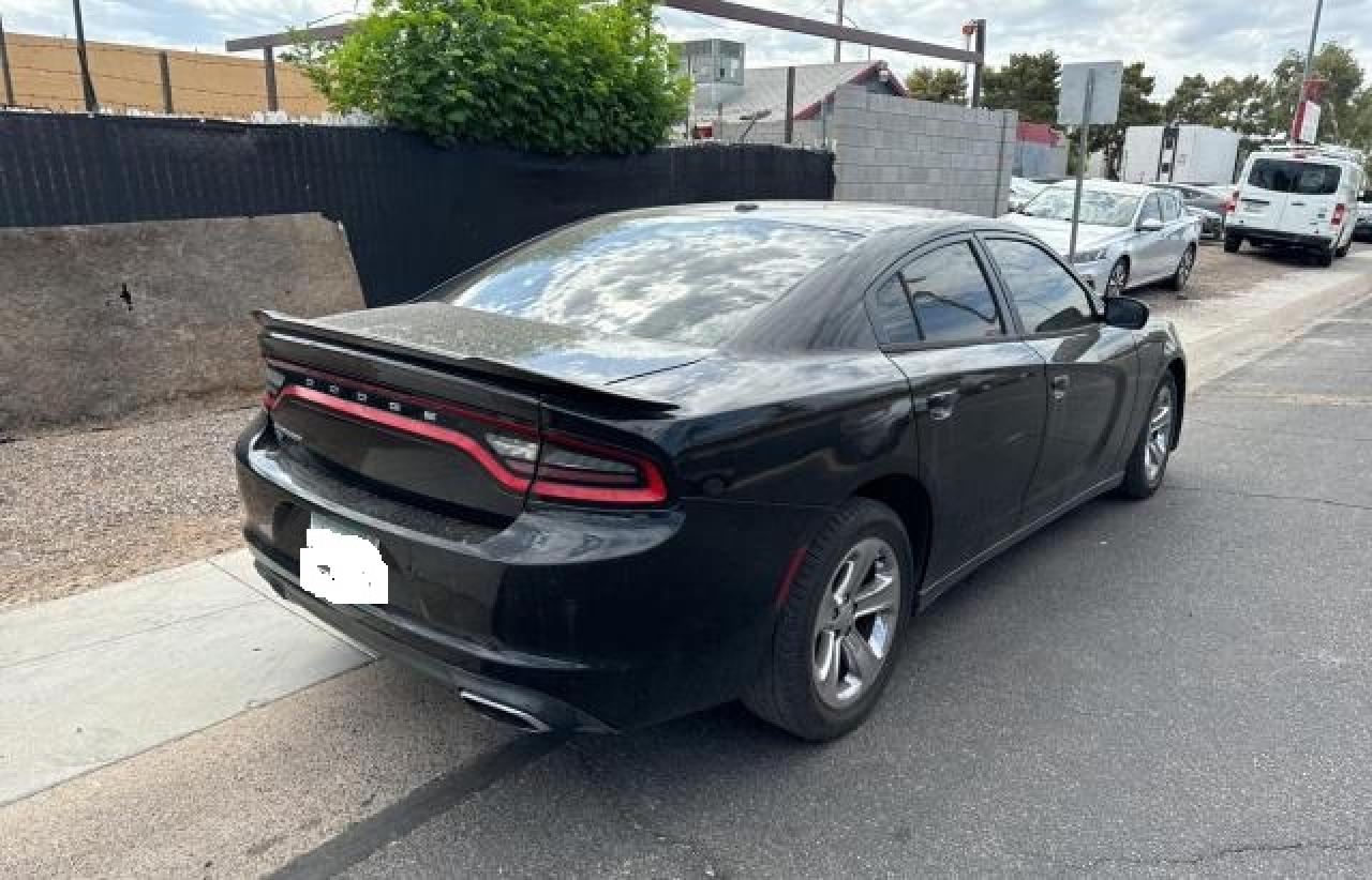 2015 Dodge Charger VIN 2C3CDXBG8FH716884 Copart auction photo, normal wear damage thumbnail 4