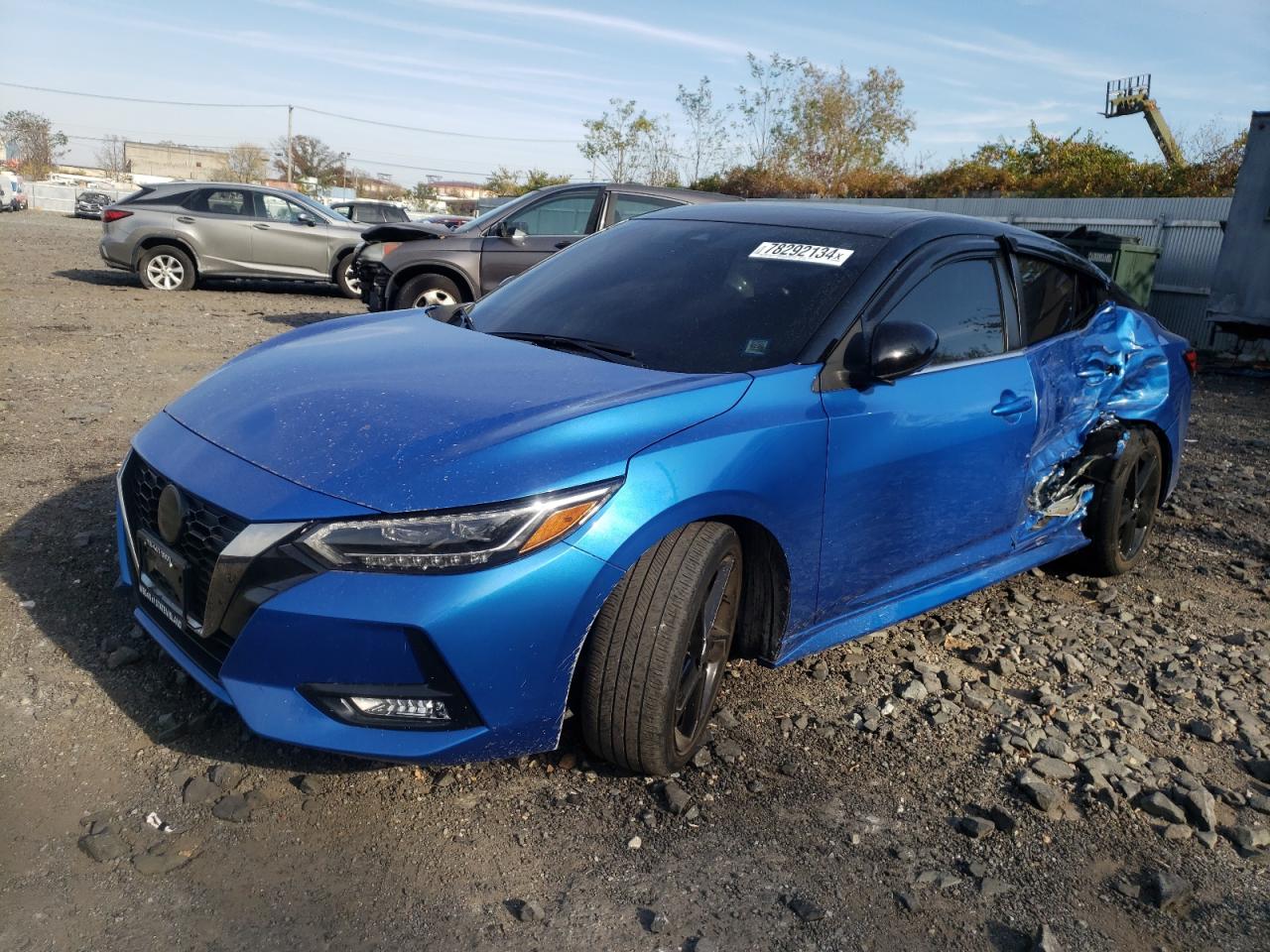 2022 Nissan Sentra VIN 3N1AB8DV2NY214233