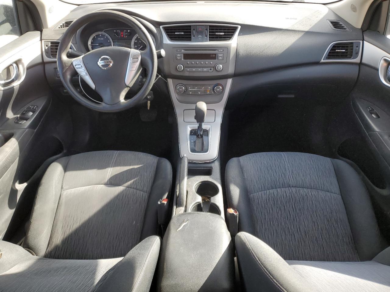 2014 Nissan Sentra VIN 3N1AB7AP3EL643605 Copart auction photo, side / rear end damage thumbnail 8