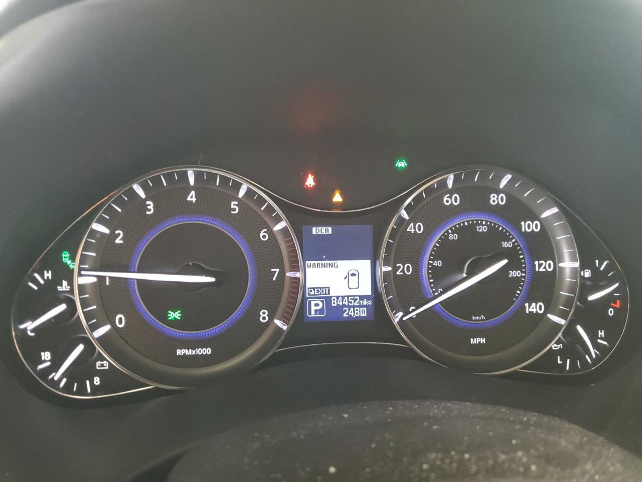 2019 Infiniti QX80 VIN JN8AZ2NC8K9460485 Copart auction photo, front end damage thumbnail 9
