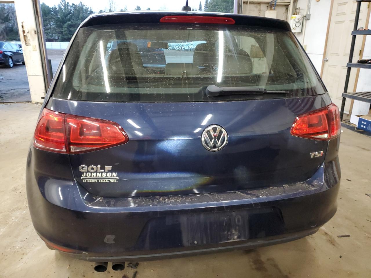 2015 Volkswagen Golf VIN 3VW217AU3FM025316 Copart auction photo, front end damage thumbnail 6