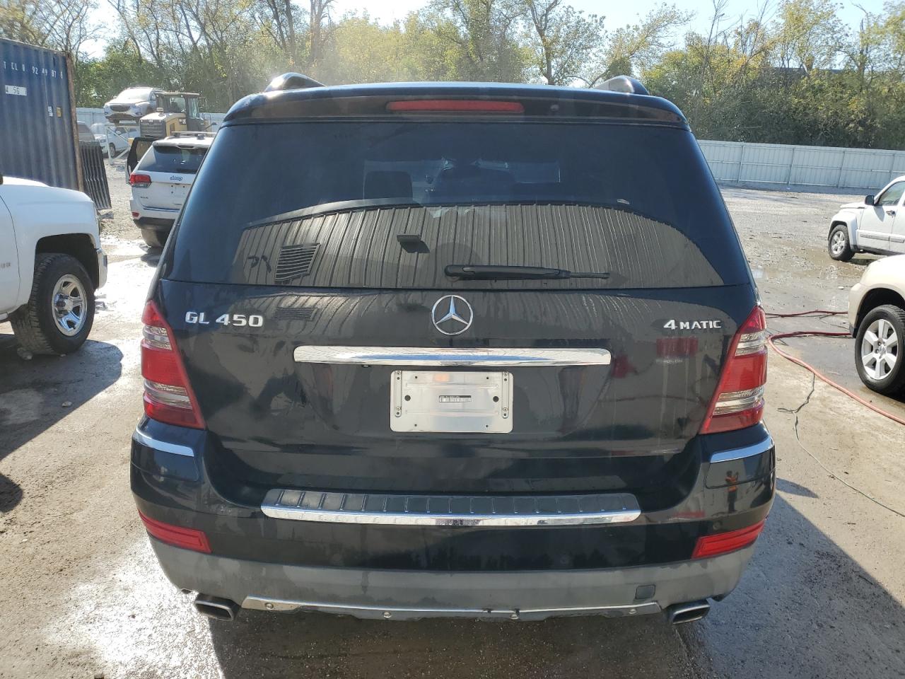 2008 Mercedes-Benz GL-klasse VIN 4JGBF71E18A301694 Copart auction photo, front end / rear end damage thumbnail 6